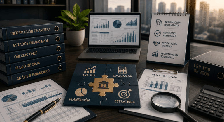 Cómo preparar información financiera para una reorganización empresarial