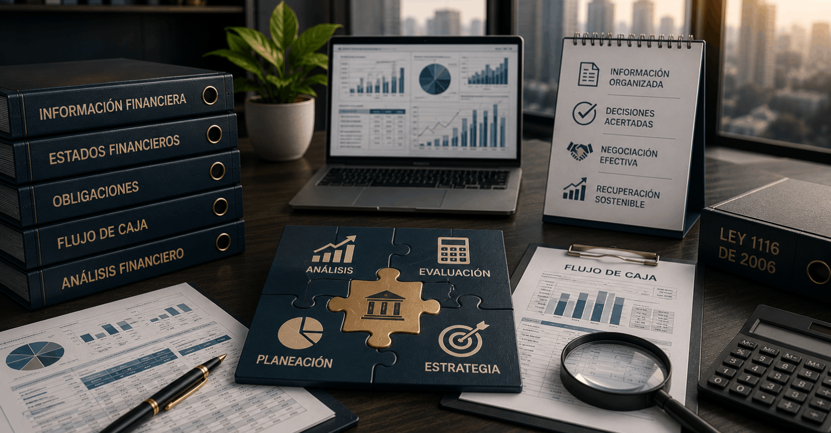 Cómo preparar información financiera para una reorganización empresarial